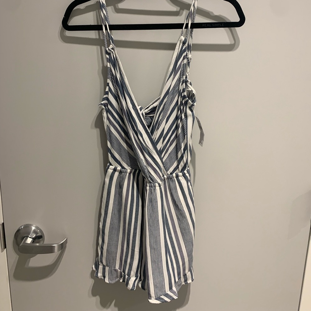 American Eagle Romper with Tie Back
